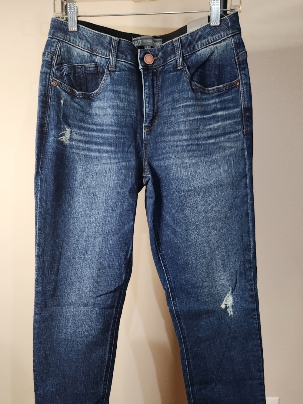 Wit & Wisdom medium wash skinny jeans, Women’s 6